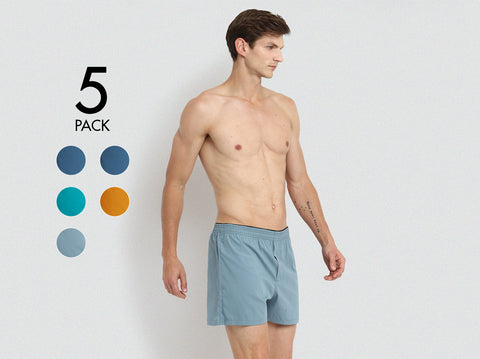 Easy 24X7 Cotton Inner Boxers (Pack of 5)