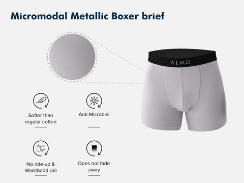 Second Skin MicroModal Solid Boxer Brief (Pack of 2)