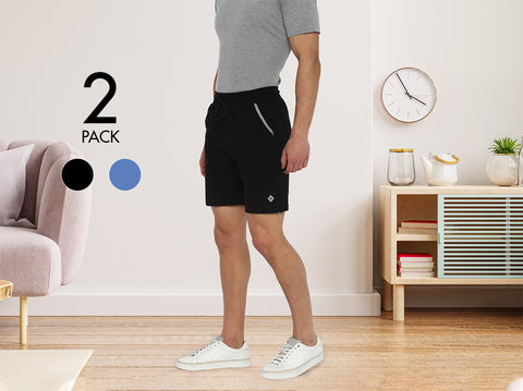 Easy 24X7 Cotton Shorts (Pack of 2)