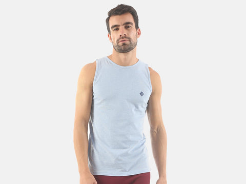 Organic Cotton vest for men. Stylish, comfortable & available in 5 colours. Get the men's vest & Almo-date your warbrobe. 