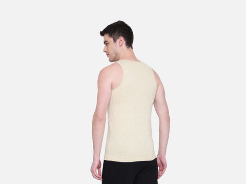 Easy 24X7 Cotton Slub Vest (Pack of 2)
