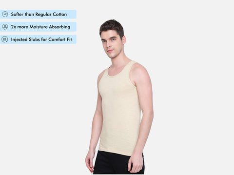 Easy 24X7 Cotton Slub Vest