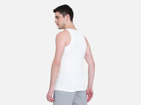 Easy 24X7 Cotton Slub Vest (Pack of 2)