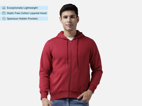 1 Heatlock Zip-up Hoodie + 1 Heatlock Crew neck Sweatshirt (Pack of 2)