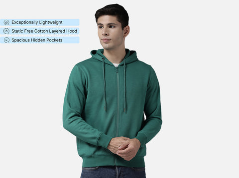 1 Heatlock Zip-up Hoodie + 1 Heatlock Crew neck Sweatshirt (Pack of 2)