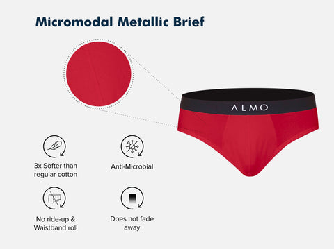 Second Skin Micromodal Solid Brief