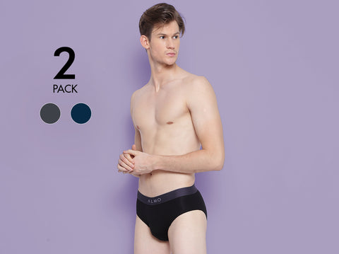 Dario Dark MicroModal Brief (Pack of 2) - Almo