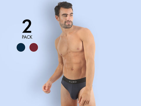 Second Skin MicroModal Solid Brief (Pack of 2)