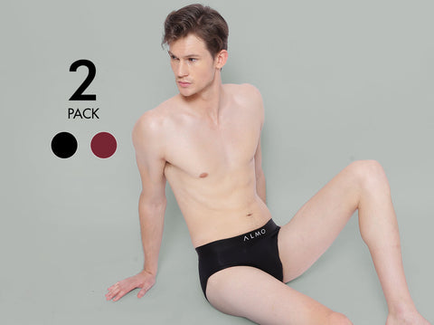 Second Skin MicroModal Solid Brief (Pack of 2)