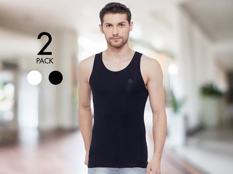 Dario MicroModal Slim Fit Vest (Pack of 2) - Almo