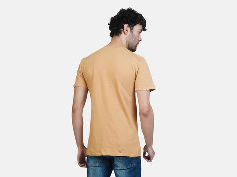 Fresco 100% BCI Cotton Half Sleeve Henley (Pack of 3) - Almo