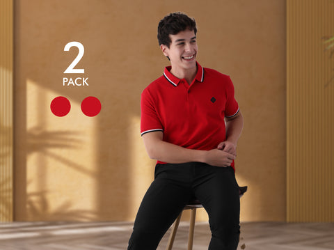 Easy 24X7 Polo T Shirt (Pack of 2)