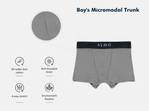 Second Skin Micromodal Boy's Trunk