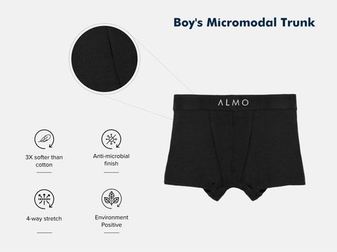 Second Skin Micromodal Boy's Trunk