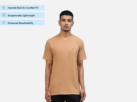 Easy 24X7 Cotton Slub T-shirt