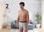Second Skin MicroModal Metallic Boxer Brief (Pack of 2)