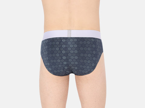 Dario Micromodal Printed Brief - Almo