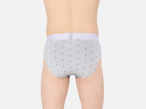 Dario Micromodal Printed Brief - Almo