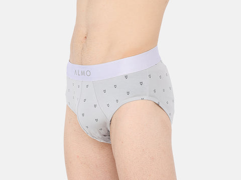 Dario Micromodal Printed Brief - Almo