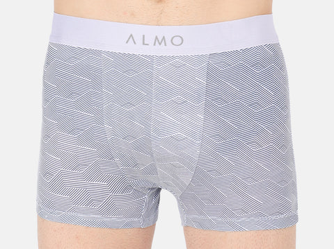 Dario Micromodal Printed Trunk (Pack of 7) - Almo