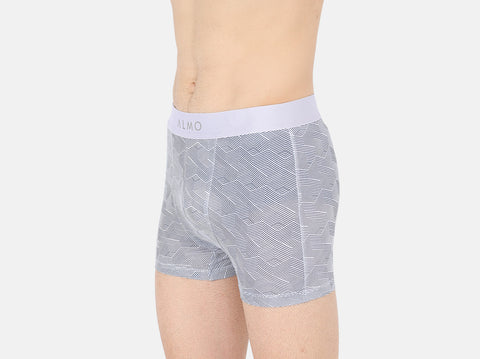 Dario Micromodal Printed Trunk (Pack of 9) - Almo