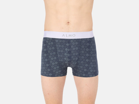 Dario Micromodal Printed Trunk (Pack of 7) - Almo