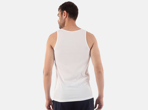 BCI Cotton men's vest. Stylish, comfortable & available in 4 colours. Get the men's vest & Almo-date your warbrobe. 