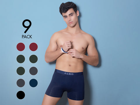 Better Cotton Solid Trunk (Pack of 9)