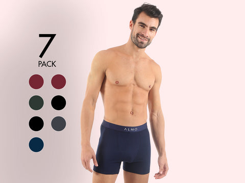 Better Cotton Solid Boxer Brief (Pack of 7)