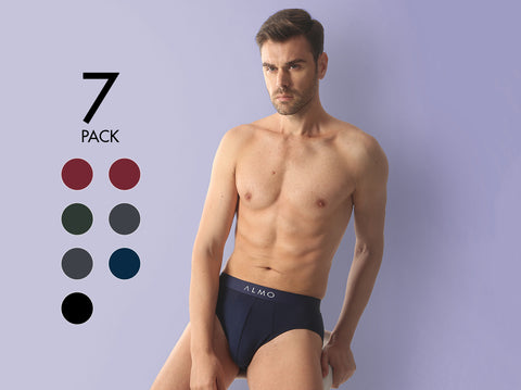 Better Cotton Solid Brief (Pack of 7)