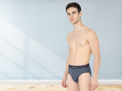 The Organic Cotton men's briefs are the ideal innerwear for men. They are soft, anti-microbial & keep you fresh all day long