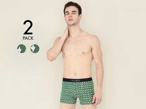 Rico Organic Cotton Printed  Trunk (Pack of 2) - Almo