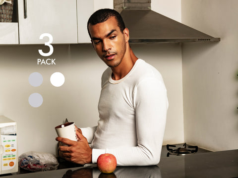 Heatlock Ultra-Thin Thermal Top (Pack of 3)