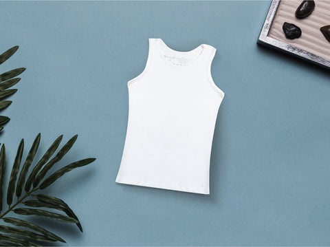 Second skin Micromodal Kid's Vest